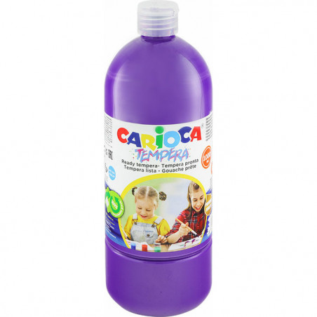 Farba tempera Carioca 1000ml fioletowa