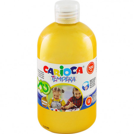 Farba tempera Carioca 500ml złota