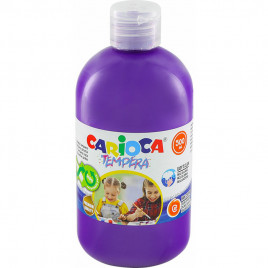 Farba tempera Carioca 500ml fioletowa