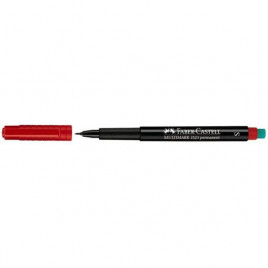 FOLIOPIS FABER-CASTELL OHP S CZERWONY
