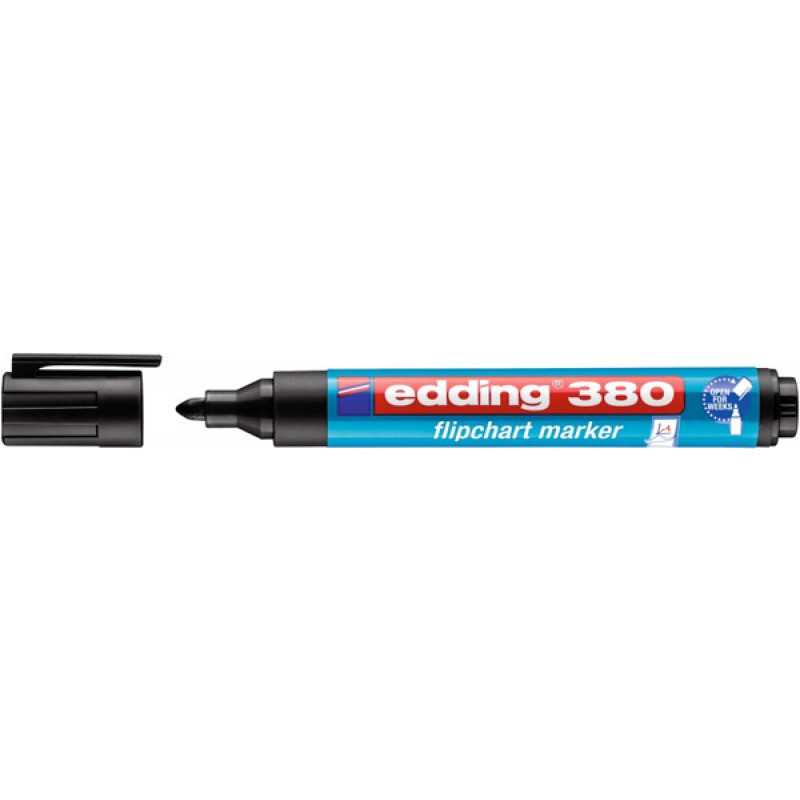 Marker do flipchartów Edding 380 czarny