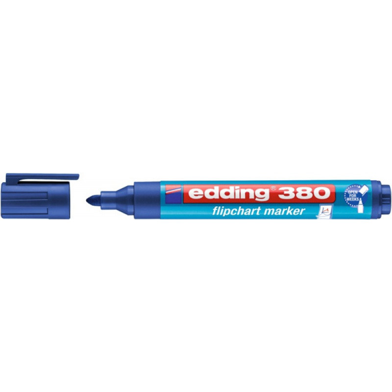 Marker do flipchartów Edding 380 niebieski