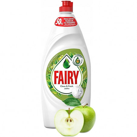 Płyn do naczyń Fairy 900ml Jabłko