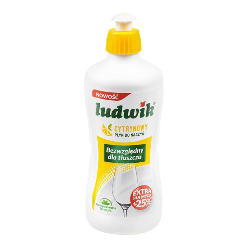 Płyn do naczyń Ludwik 450ml Cytryna