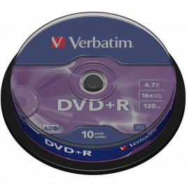 PŁYTY VERBATIM DVD+R cake10