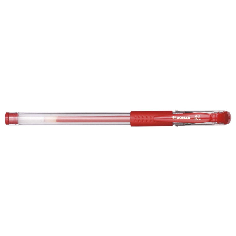Długopis żelowy Donau Gel 0.5mm czerwony