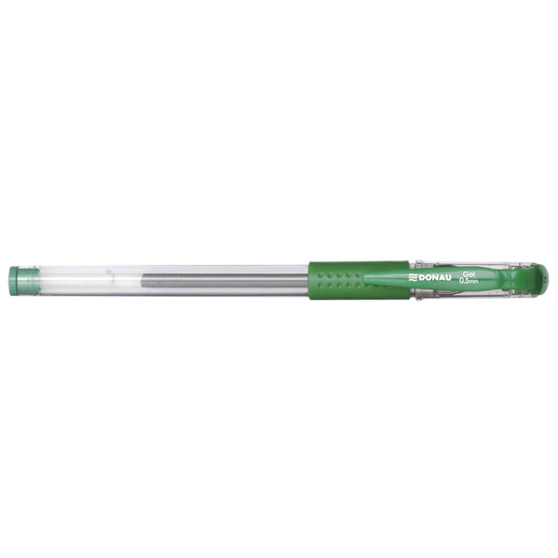 Długopis żelowy Donau Gel 0.5mm zielony