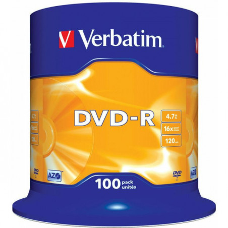PŁYTY VERBATIM DVD-R cake100