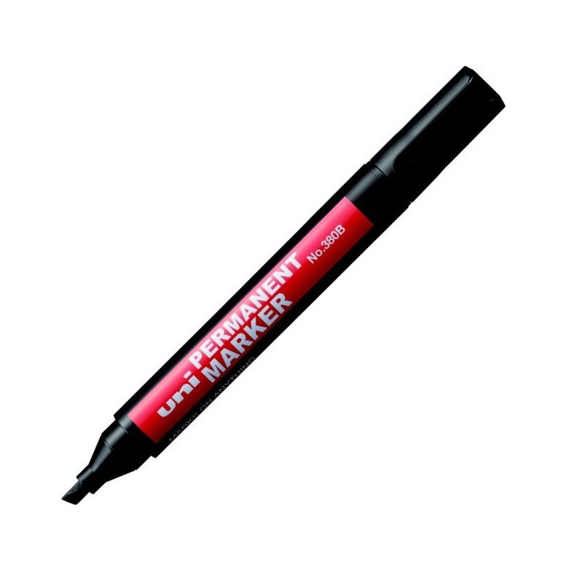 MARKER PERMANENTNY UNI No.380B CZARNY