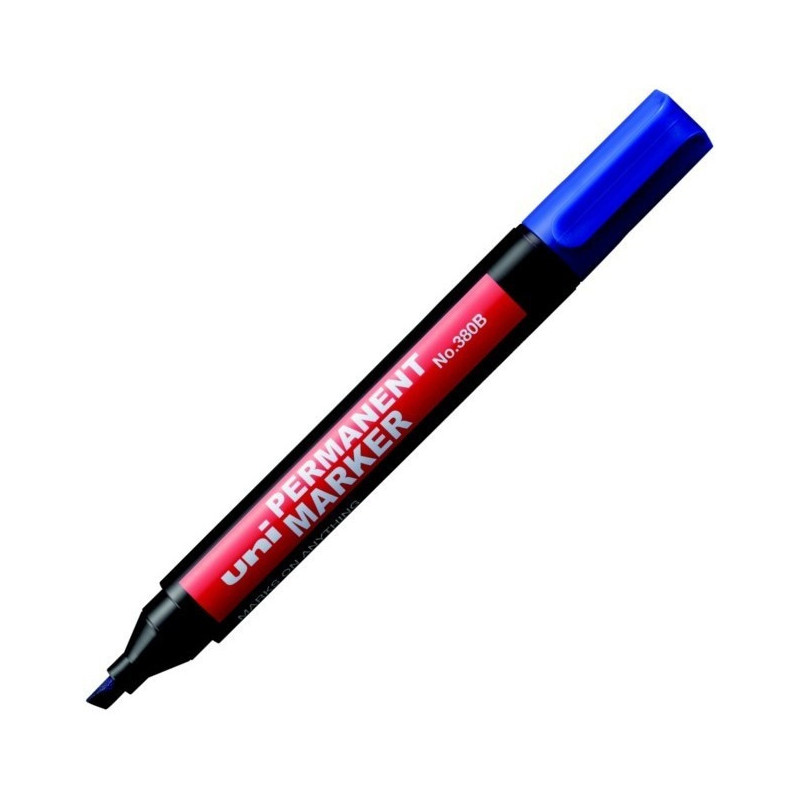 MARKER PERMANENTNY UNI No.380B NIEBIESKI