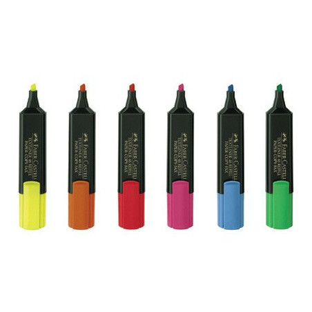 ZAKREŚLACZ FABER-CASTELL 48 POMARAŃCZOWY