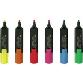 ZAKREŚLACZ FABER-CASTELL 48 CZERWONY