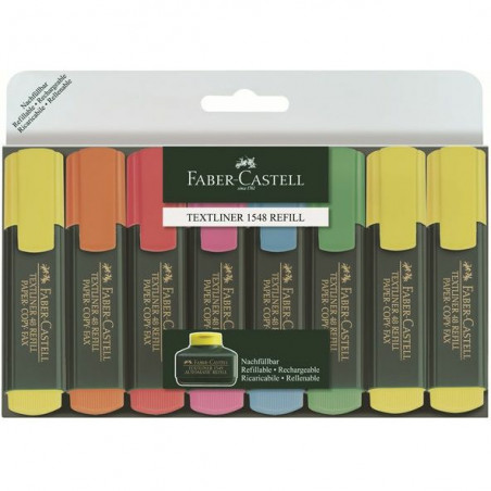 ZAKREŚLACZE FABER-CASTELL 48 5 KOLORÓW+3 ŻÓŁTE