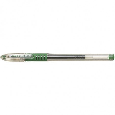 DŁUGOPIS ŻELOWY PILOT G1 GRIP ZIELONY