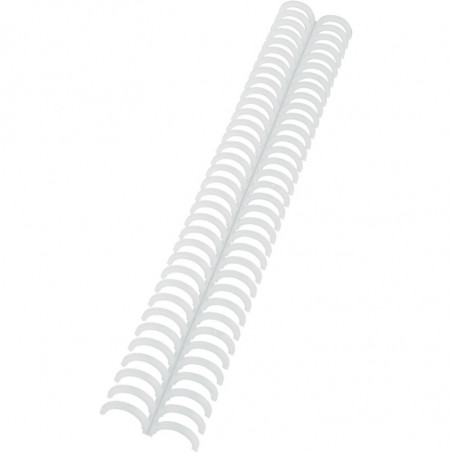 GRZBIETY DO OPRAWY GBC ClickBind A4/8mm PRZEZROCZYSTE (50)