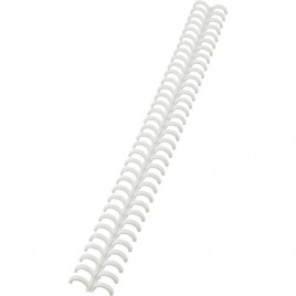 GRZBIETY DO OPRAWY GBC ClickBind A4/8mm BIAŁE (50)