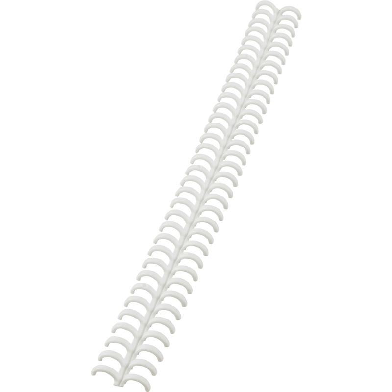 GRZBIETY DO OPRAWY GBC ClickBind A4/8mm BIAŁE (50)