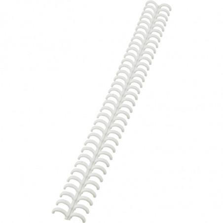 GRZBIETY DO OPRAWY GBC ClickBind A4/8mm BIAŁE (50)