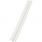 GRZBIETY DO OPRAWY GBC ClickBind A4/8mm BIAŁE (50)