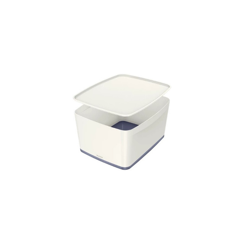 POJEMNIK LEITZ MyBOX 318x198x385mm BIAŁO-SZARY
