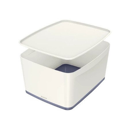 POJEMNIK LEITZ MyBOX 318x198x385mm BIAŁO-SZARY