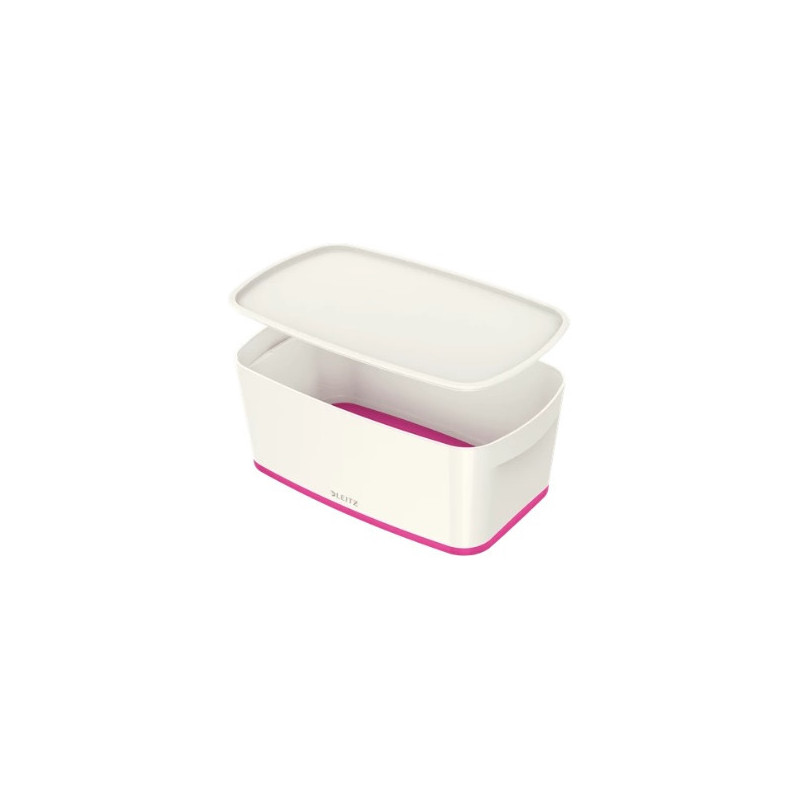 POJEMNIK LEITZ MyBOX 318x128x191mm BIAŁO-RÓŻOWY