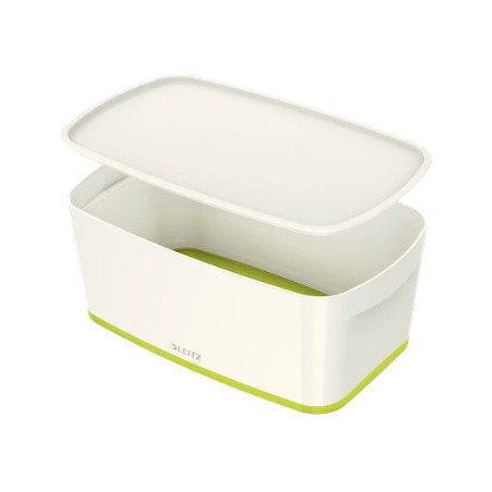 POJEMNIK LEITZ MyBOX 318x128x191mm BIAŁO-ZIELONY