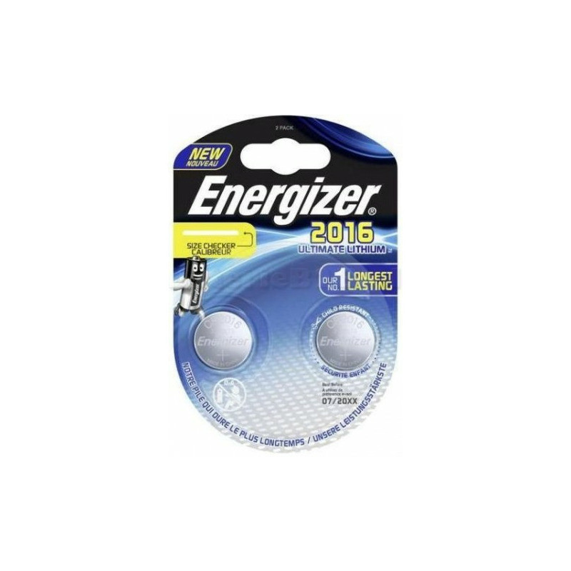 Baterie Energizer Ultimate Lithium CR2016 3V (2)