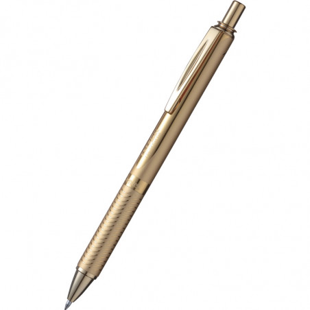 Pióro kulkowe Pentel EnerGel BL407 (wkład niebieski) złote