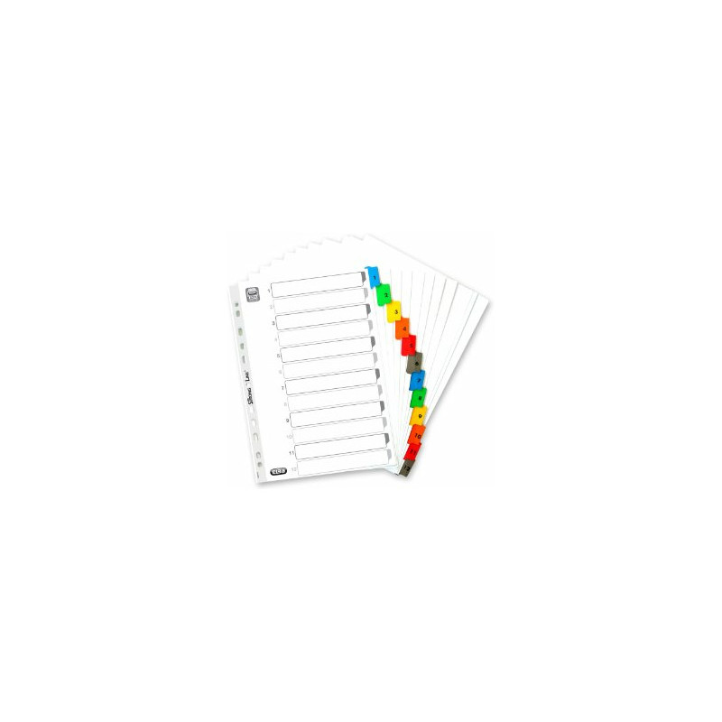 PRZEKŁADKI MYLAR ELBA A4 1-12
