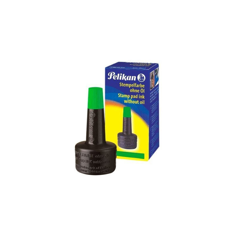 TUSZ DO PIECZĄTEK PELIKAN 28ml ZIELONY