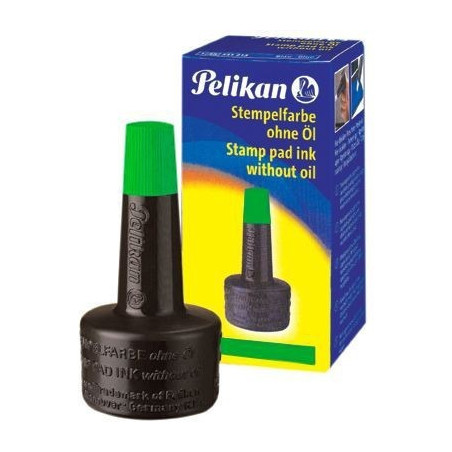 TUSZ DO PIECZĄTEK PELIKAN 28ml ZIELONY