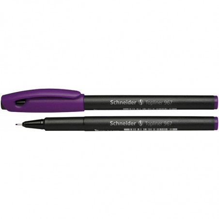 Cienkopis Schneider Topliner 967 0.4mm fioletowy