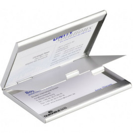 ETUI NA WIZYTÓWKI DURABLE ALUMINIOWE SREBRNE