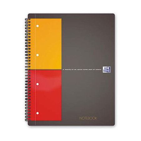 KOŁONOTATNIK OXFORD NOTEBOOK A4+/80K KRATKA
