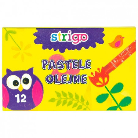 PASTELE OLEJNE STRIGO 12 KOLORÓW