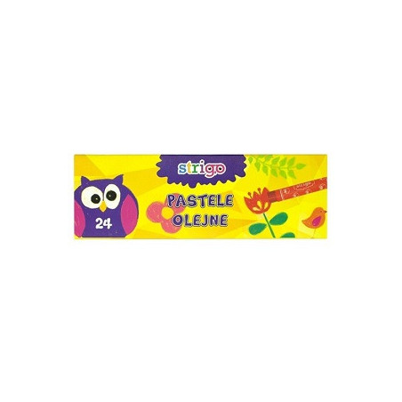 PASTELE OLEJNE STRIGO 24 KOLORY