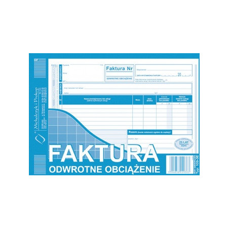 FAKTURA ODWROTNE OBCIĄŻENIE A5