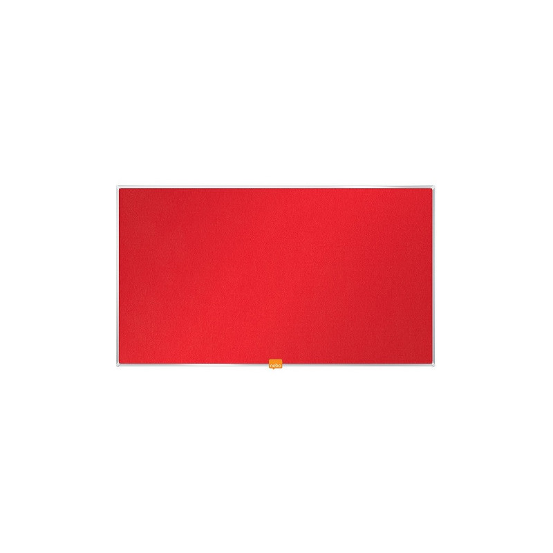 TABLICA TEKSTYLNA NOBO 32" (71x40cm) CZERWONA