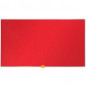 TABLICA TEKSTYLNA NOBO 32" (71x40cm) CZERWONA