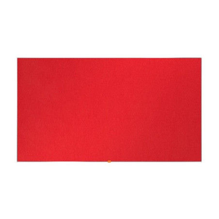TABLICA TEKSTYLNA NOBO 85" (188x106cm) CZERWONA