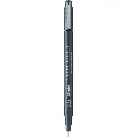 Cienkopis Pentel PointLiner 0.5mm czarny