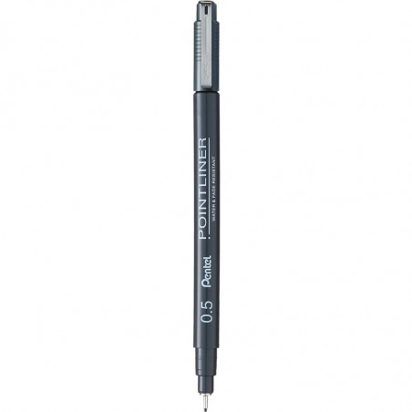 Cienkopis Pentel PointLiner 0.5mm czarny