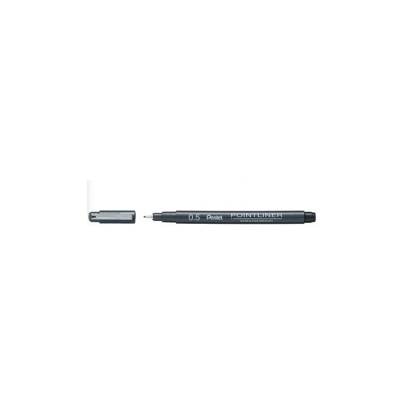 Cienkopis Pentel PointLiner 0.8mm czarny