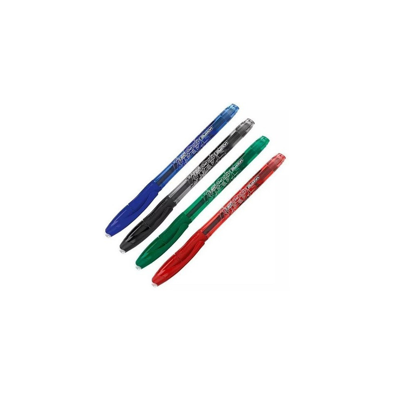 Długopis wymazywalny BiC Gelocity Illusion czarny
