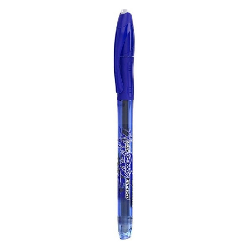 Długopis wymazywalny BiC Gelocity Illusion niebieski