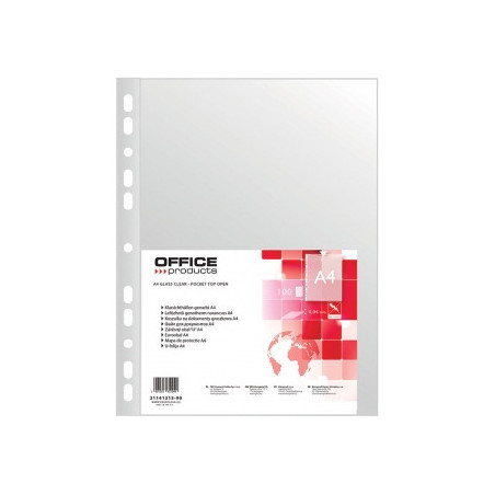 Koszulki Office Products A4/40µm groszkowe (100)