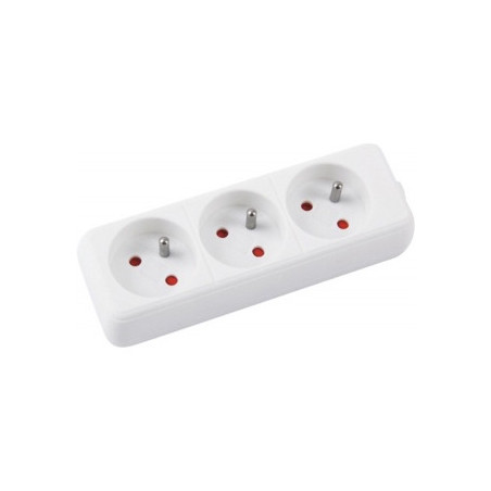 Listwa zasilająca Office Products 1.5m/3g biała