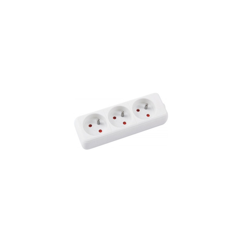 Listwa zasilająca Office Products 3m/3g biała
