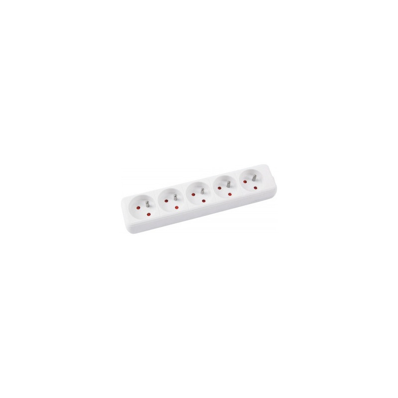 Listwa zasilająca Office Products 1.5m/5g biała